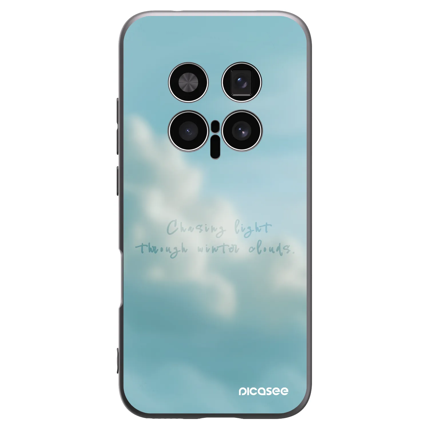 Picasee Honor Magic8 Pro 5G Hülle - Schwarzes Silikon - CHASiNG LIGHT