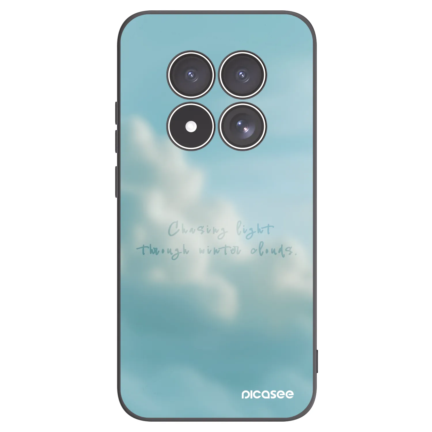 Picasee Xiaomi Redmi Note 15 Pro 5G Hülle - Schwarzes Silikon - CHASiNG LIGHT