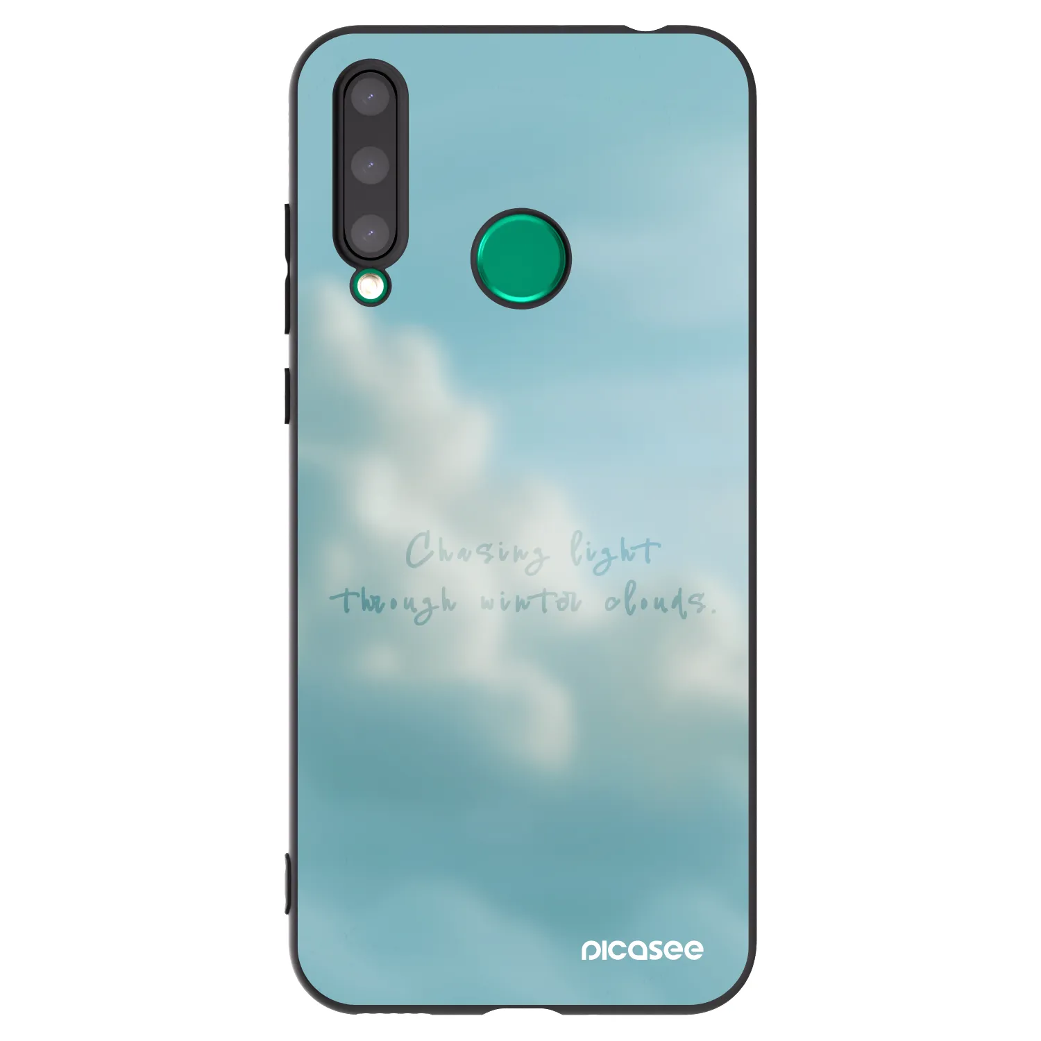 Picasee Honor 20 Lite Hülle - Schwarzes Silikon - CHASiNG LIGHT