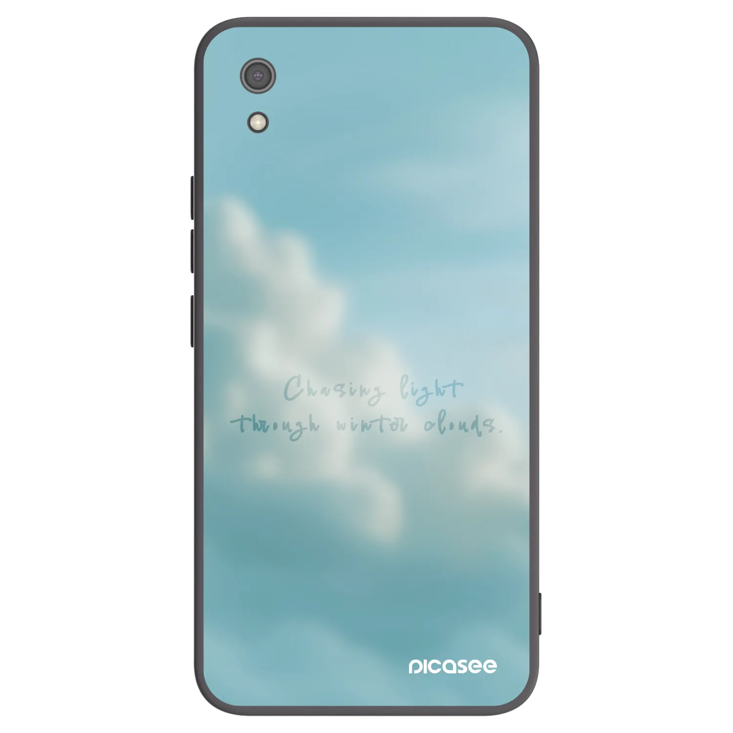 Picasee Xiaomi Redmi 7A Hülle - Schwarzes Silikon - CHASiNG LIGHT