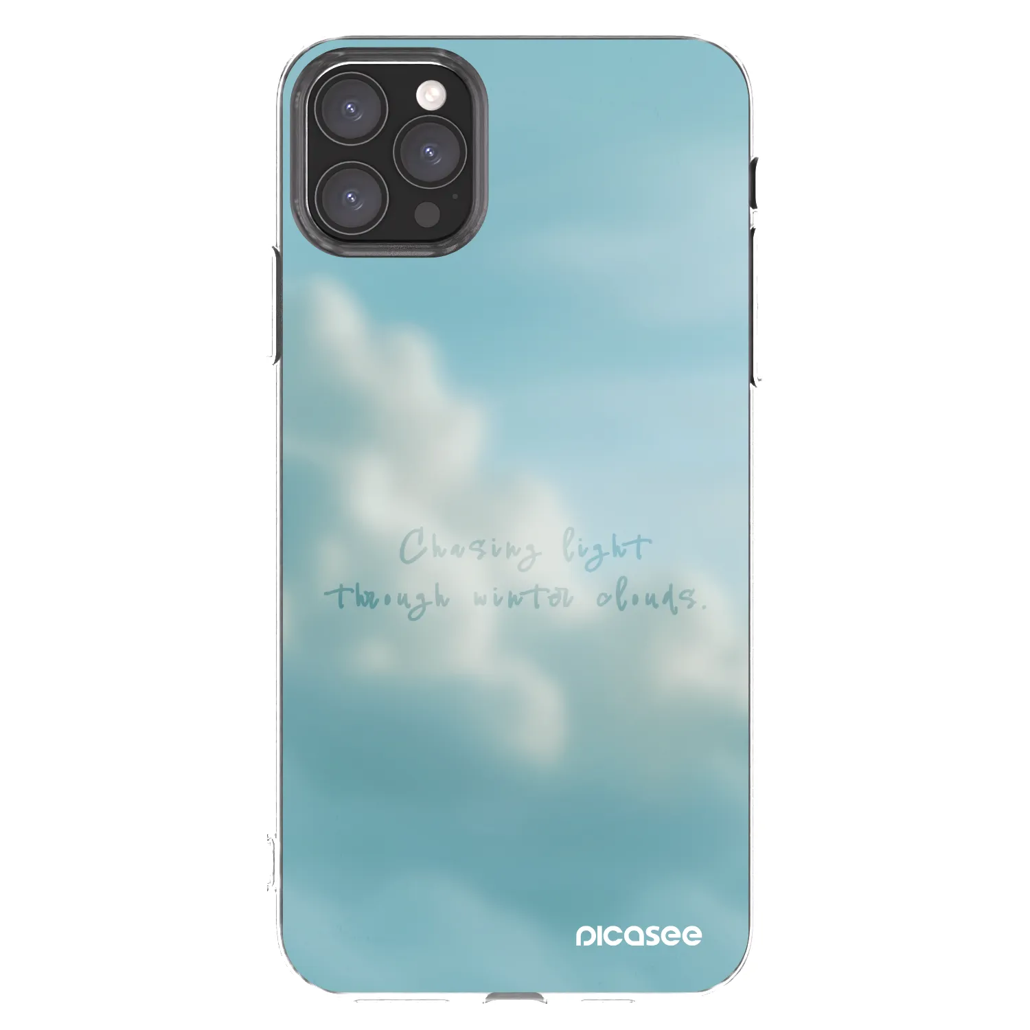 Picasee Apple iPhone 11 Pro Max Hülle - Transparentes Silikon - CHASiNG LIGHT
