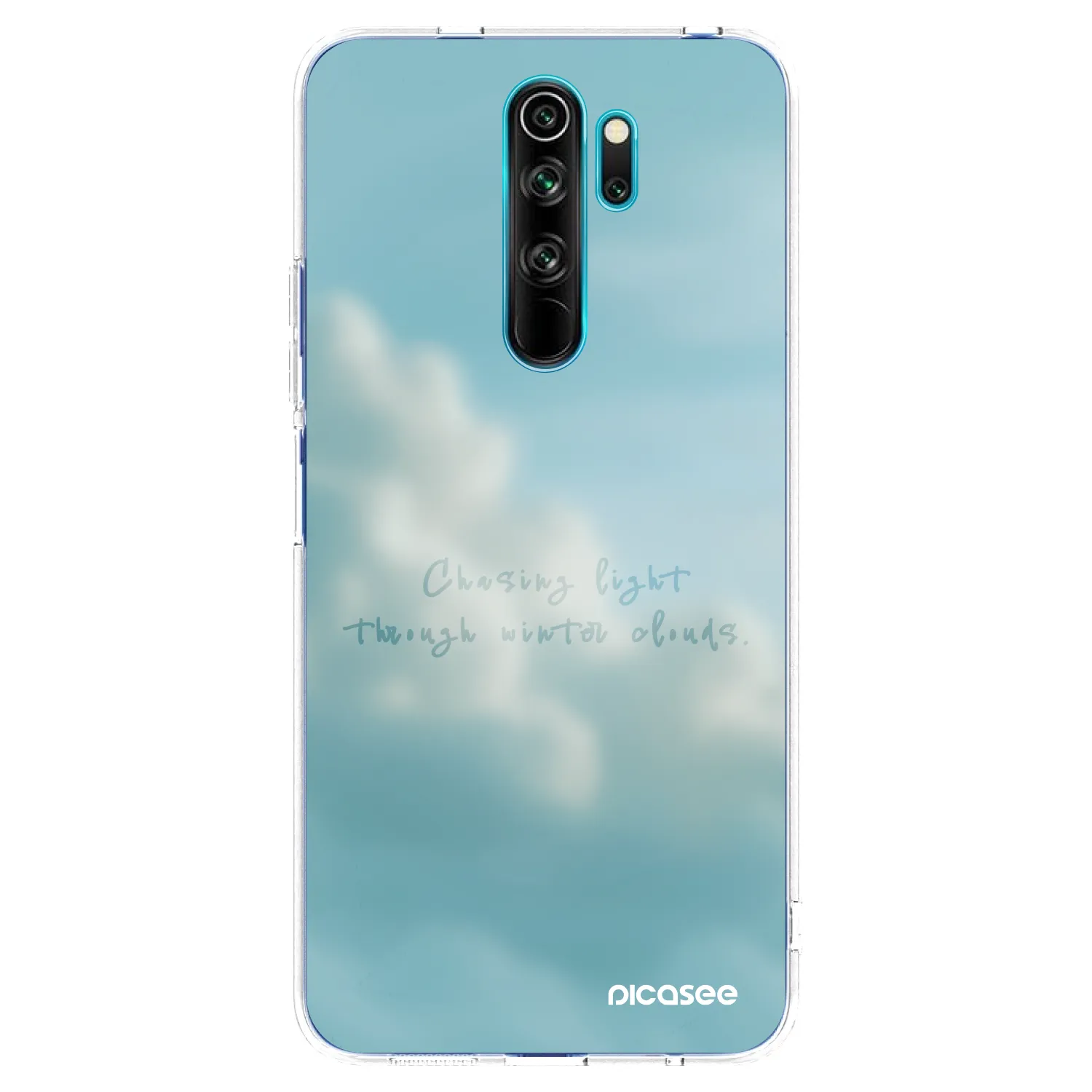 Picasee Xiaomi Redmi Note 8 Pro Hülle - Transparentes Silikon - CHASiNG LIGHT