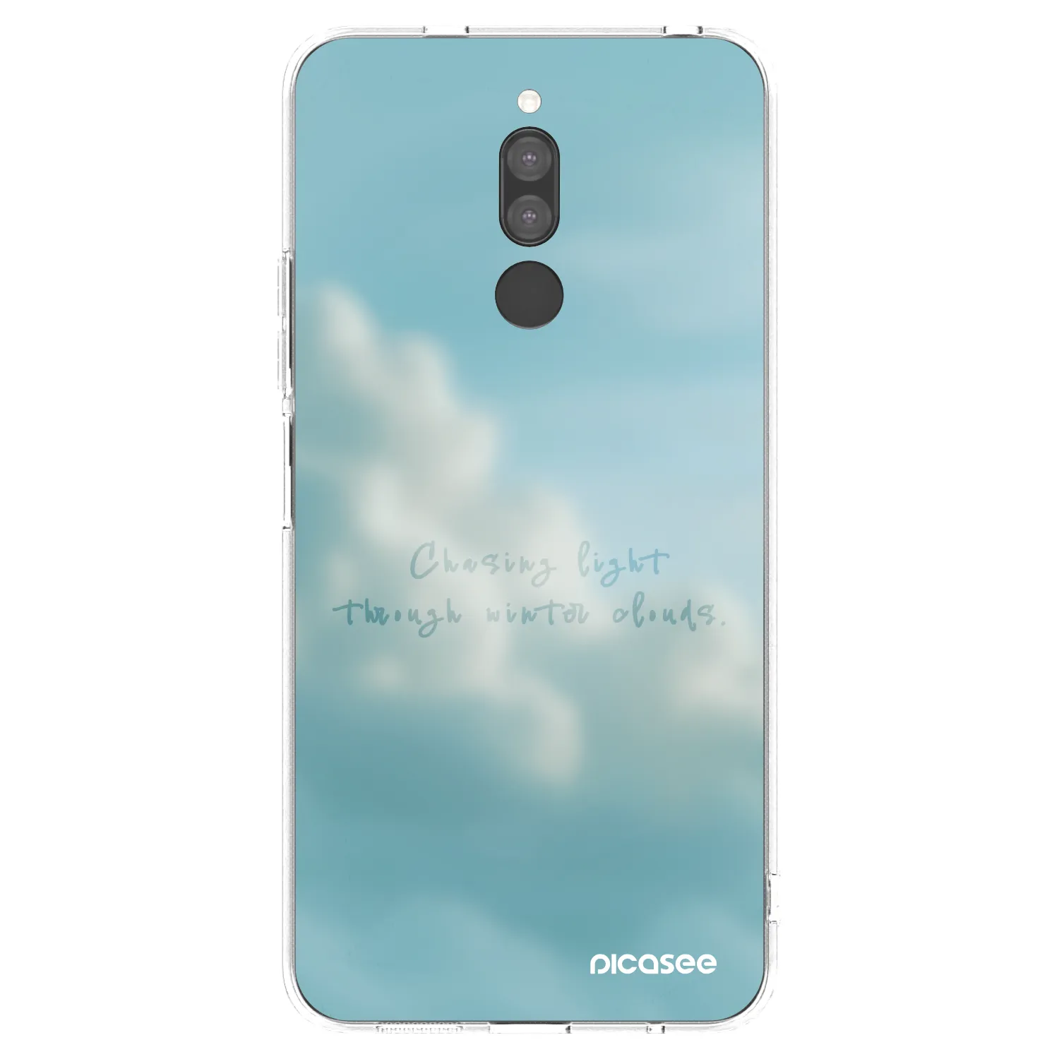 Picasee Xiaomi Redmi 8 Hülle - Transparentes Silikon - CHASiNG LIGHT