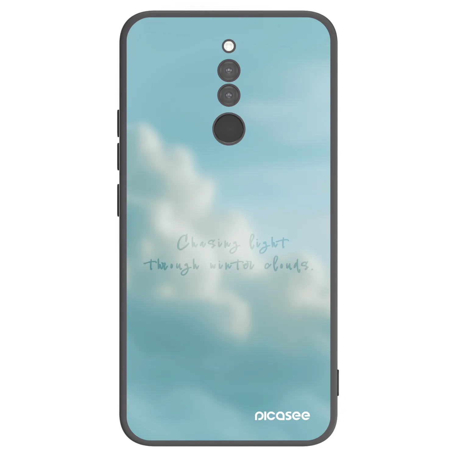 Picasee Xiaomi Redmi 8 Hülle - Schwarzes Silikon - CHASiNG LIGHT