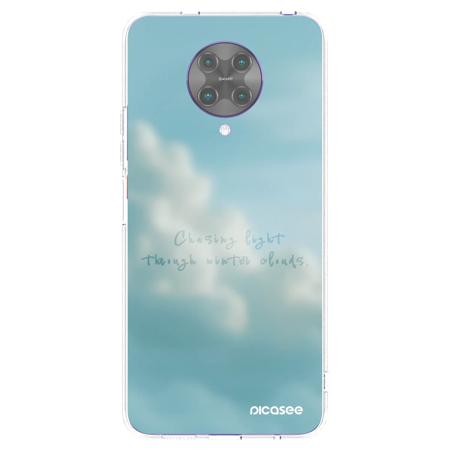 Picasee Xiaomi Poco F2 Pro Hülle - Transparentes Silikon - CHASiNG LIGHT