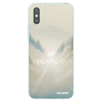 Picasee Xiaomi Redmi 9A Hülle - Transparentes Silikon - IN TRANSIT