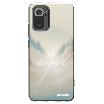 Picasee Xiaomi Redmi Note 10 Hülle - Transparentes Silikon - IN TRANSIT