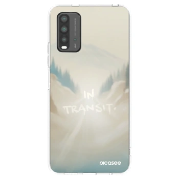 Picasee Xiaomi Redmi 9T Hülle - Schwarzes Silikon - IN TRANSIT