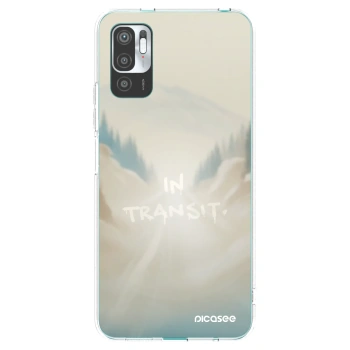 Picasee Xiaomi Redmi Note 10 5G Hülle - Transparentes Silikon - IN TRANSIT