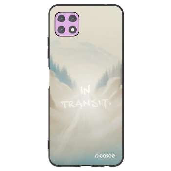 Picasee Samsung Galaxy A22 A226B 5G Hülle - Schwarzes Silikon - IN TRANSIT