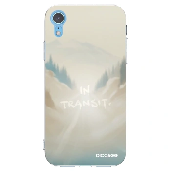 Picasee Apple iPhone XR Hülle - Transparentes Silikon - IN TRANSIT