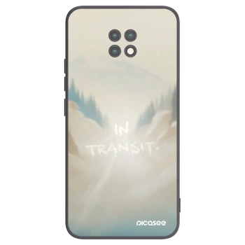 Picasee Xiaomi Redmi Note 9T Hülle - Schwarzes Silikon - IN TRANSIT