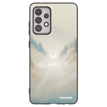 Picasee Samsung Galaxy A52s 5G A528B Hülle - Schwarzes Silikon - IN TRANSIT