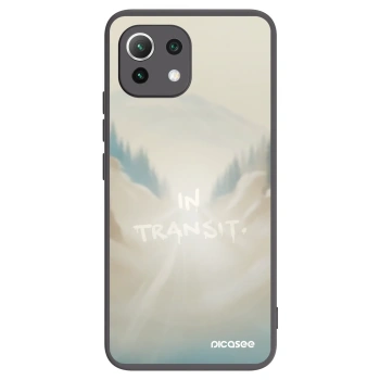 Picasee Xiaomi 11 Lite 5G NE Hülle - Schwarzes Silikon - IN TRANSIT