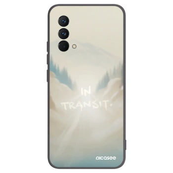 Picasee Realme GT Master Edition 5G Hülle - Schwarzes Silikon - IN TRANSIT
