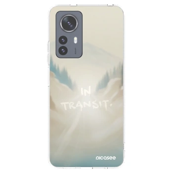 Picasee Xiaomi 12 Pro Hülle - Transparentes Silikon - IN TRANSIT