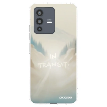 Picasee Vivo V23 5G Hülle - Transparentes Silikon - IN TRANSIT