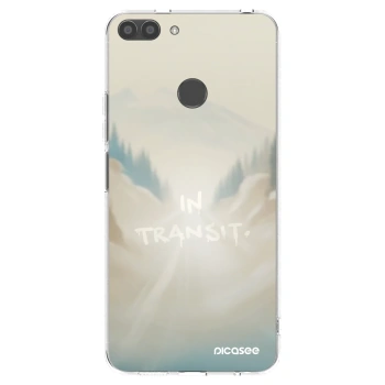 Picasee Huawei P Smart Hülle - Transparentes Silikon - IN TRANSIT