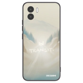 Picasee Xiaomi Redmi A1 Hülle - Schwarzes Silikon - IN TRANSIT