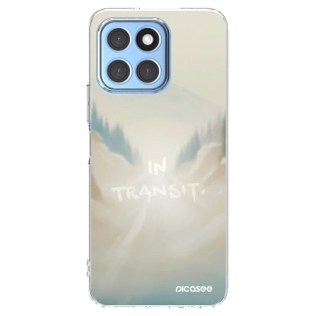 Picasee Honor X8 5G Hülle - Transparentes Silikon - IN TRANSIT