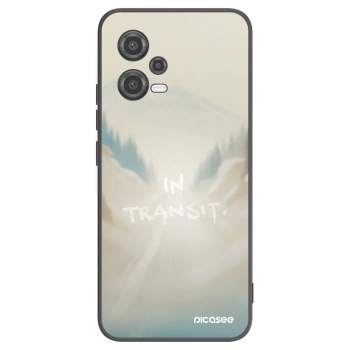 Picasee Xiaomi Poco X5 Hülle - Schwarzes Silikon - IN TRANSIT