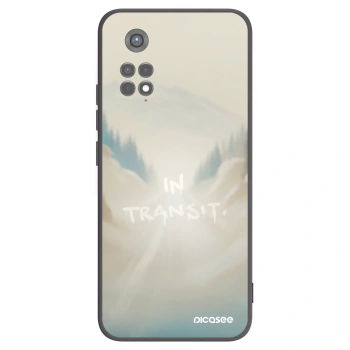 Picasee Xiaomi Redmi Note 11S 5G Hülle - Schwarzes Silikon - IN TRANSIT