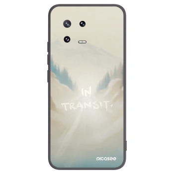 Picasee Xiaomi 13 Pro Hülle - Schwarzes Silikon - IN TRANSIT