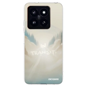 Picasee Xiaomi 14 Pro Hülle - Transparentes Silikon - IN TRANSIT