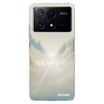 Picasee Xiaomi Poco X6 Pro Hülle - Transparentes Silikon - IN TRANSIT