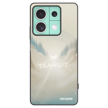 Picasee Xiaomi Redmi Note 13 5G Hülle - Schwarzes Silikon - IN TRANSIT