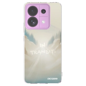 Picasee Xiaomi Redmi Note 13 Pro 5G Hülle - Transparentes Silikon - IN TRANSIT
