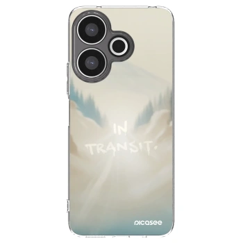 Picasee Xiaomi Redmi 13 4G Hülle - Transparentes Silikon - IN TRANSIT