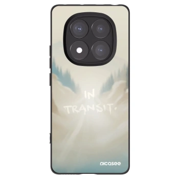 Picasee Xiaomi Redmi Note 14 Pro 5G Hülle - Schwarzes Silikon - IN TRANSIT