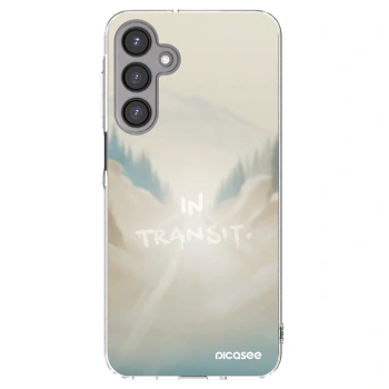 Picasee Samsung Galaxy A16 5G Hülle - Transparentes Silikon - IN TRANSIT