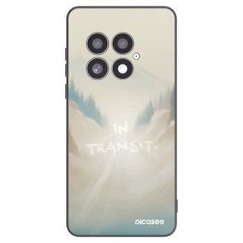 Picasee OnePlus 13 5G Hülle - Schwarzes Silikon - IN TRANSIT