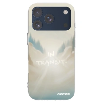 Picasee Apple iPhone 17 Pro Hülle - Transparentes Silikon - IN TRANSIT