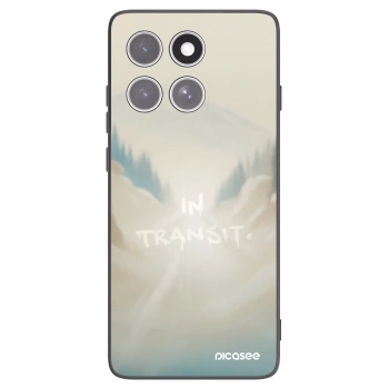 Picasee Motorola Edge 60 Fusion Hülle - Schwarzes Silikon - IN TRANSIT