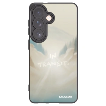 Picasee Samsung Galaxy S26 Hülle - Schwarzes Silikon - IN TRANSIT