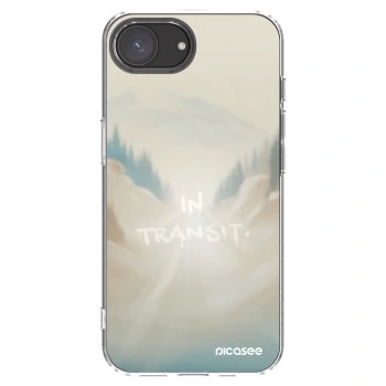 Picasee Apple iPhone 17e Hülle - Transparentes Silikon - IN TRANSIT