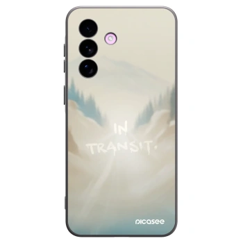 Picasee Samsung Galaxy A57 5G Hülle - Schwarzes Silikon - IN TRANSIT
