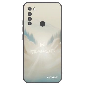 Picasee Xiaomi Redmi Note 8 Hülle - Schwarzes Silikon - IN TRANSIT