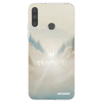 Picasee Huawei P40 Lite E Hülle - Transparentes Silikon - IN TRANSIT