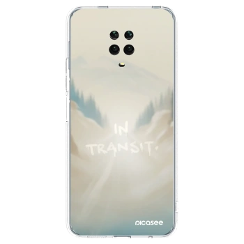 Picasee Xiaomi Redmi Note 9 Pro Hülle - Transparentes Silikon - IN TRANSIT