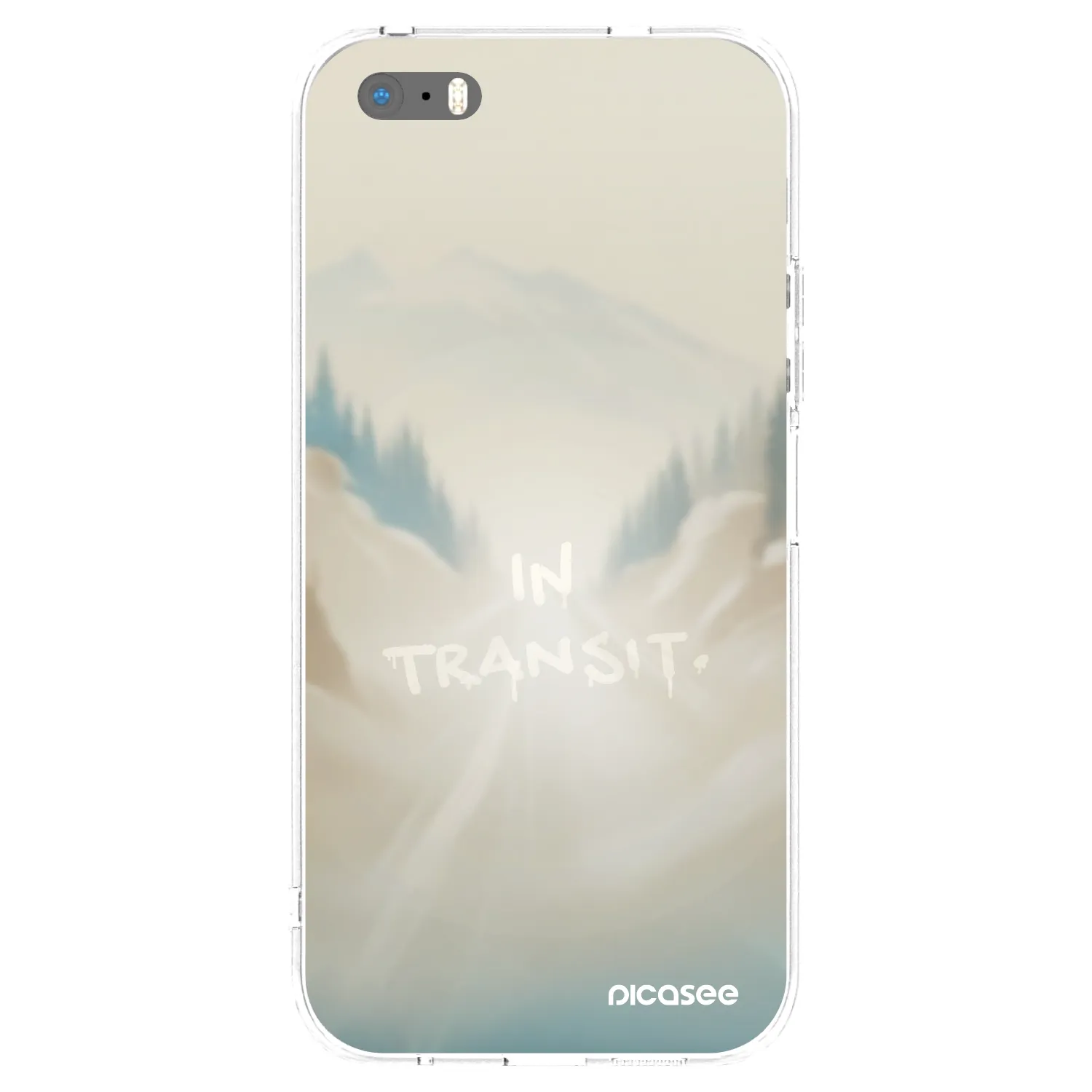 Picasee Apple iPhone 6 Plus/6S Plus Hülle - Transparentes Silikon - IN TRANSIT