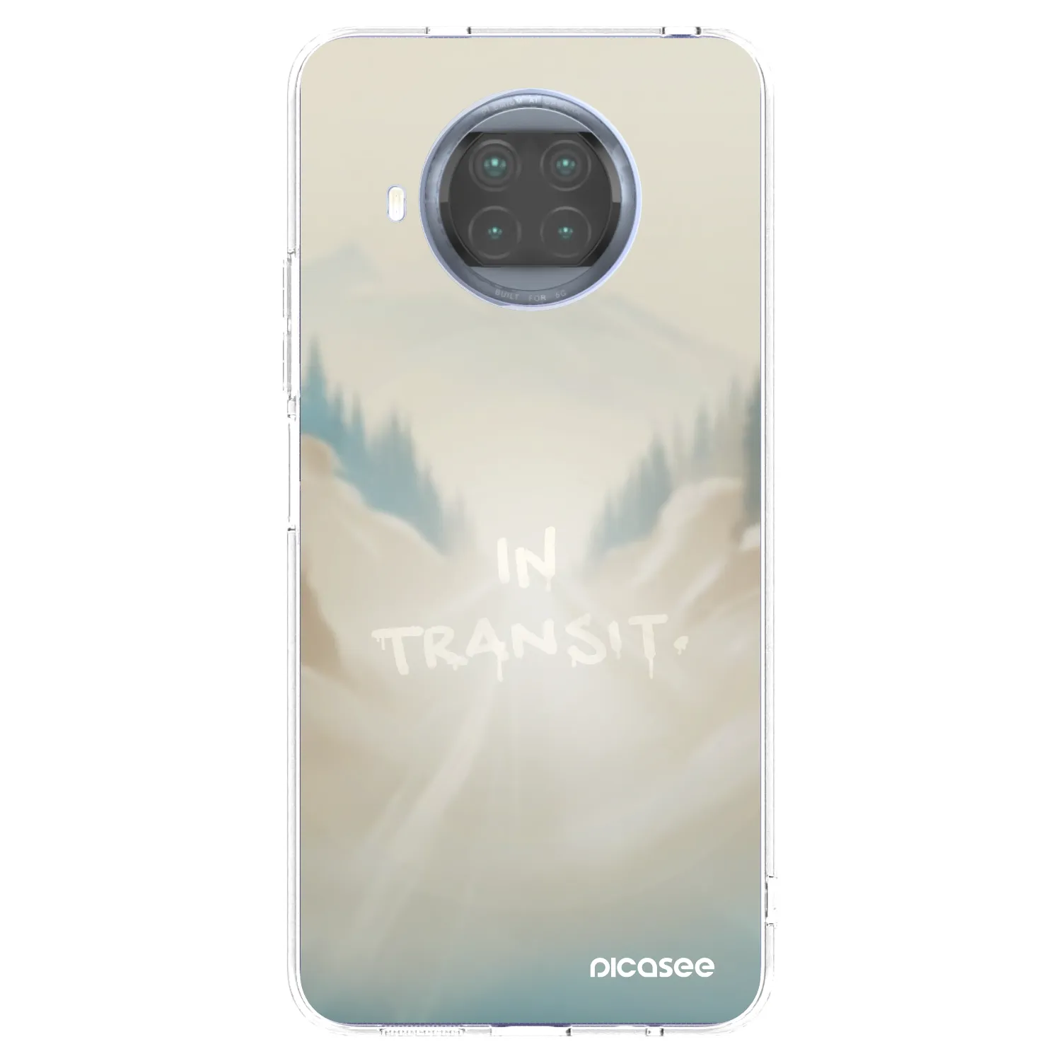 Picasee Xiaomi Mi 10T Lite Hülle - Transparentes Silikon - IN TRANSIT
