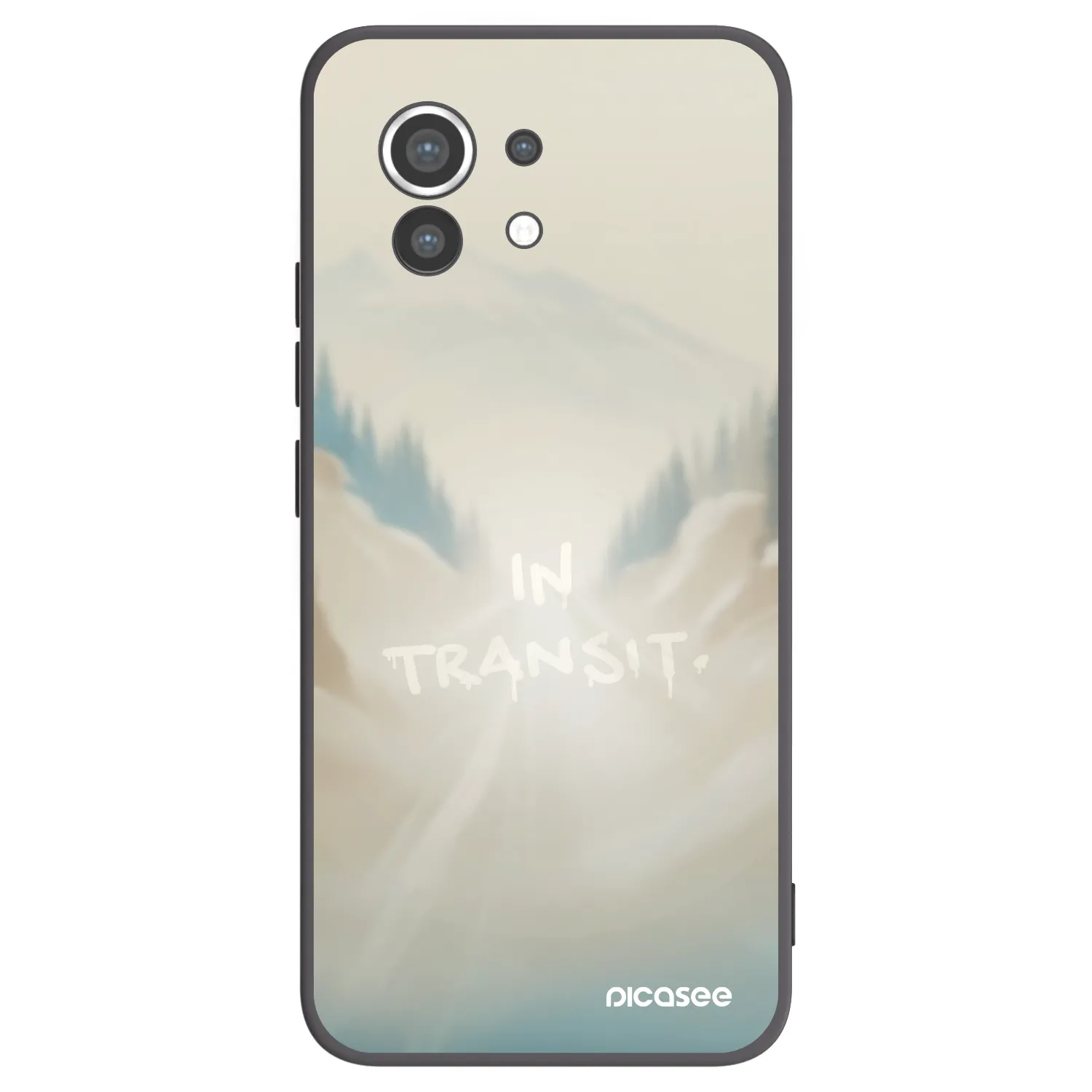Picasee Xiaomi Mi 11 Hülle - Schwarzes Silikon - IN TRANSIT