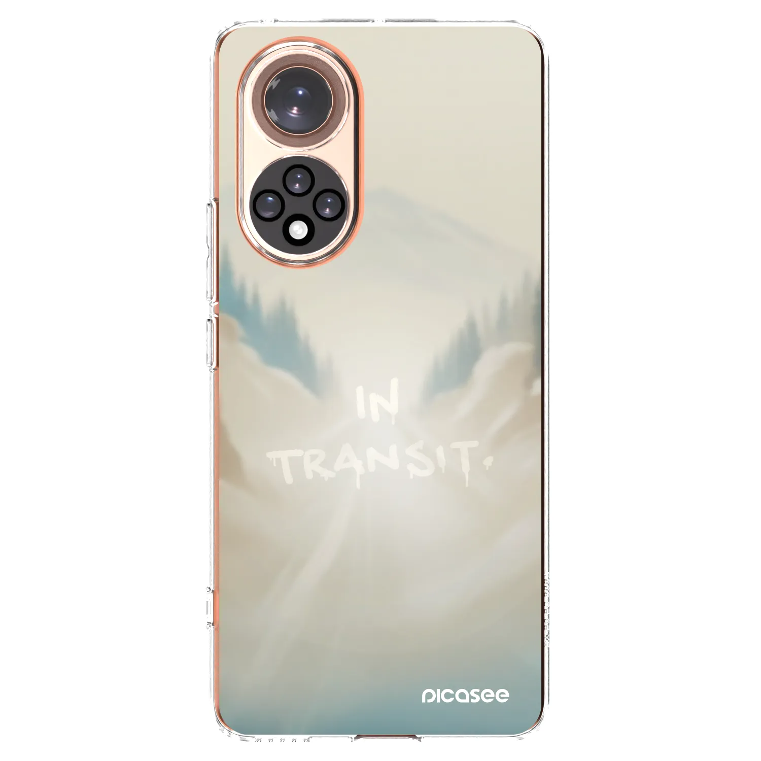 Picasee Honor 50 5G Hülle - Transparentes Silikon - IN TRANSIT
