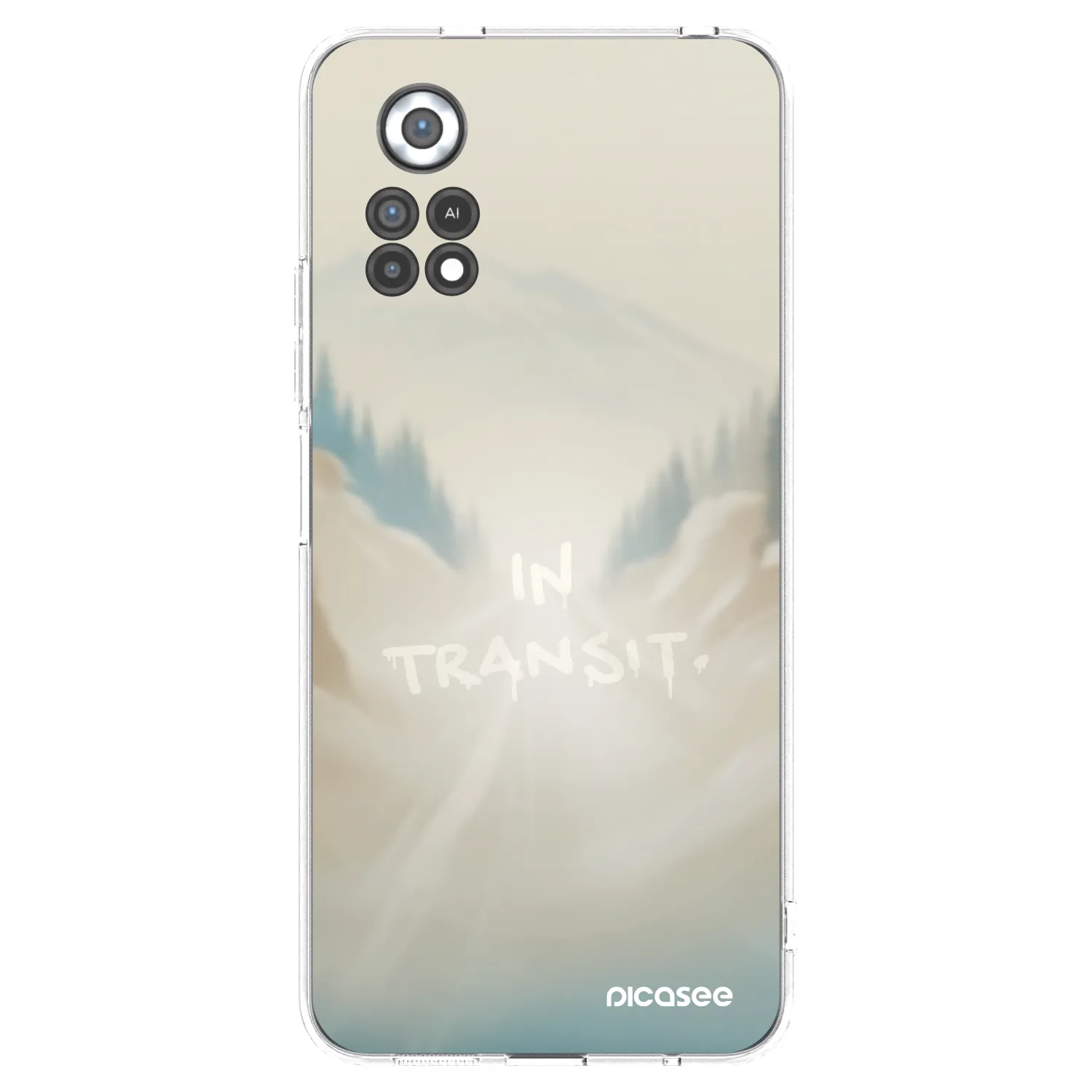 Picasee Xiaomi Poco X4 Pro 5G Hülle - Transparentes Silikon - IN TRANSIT