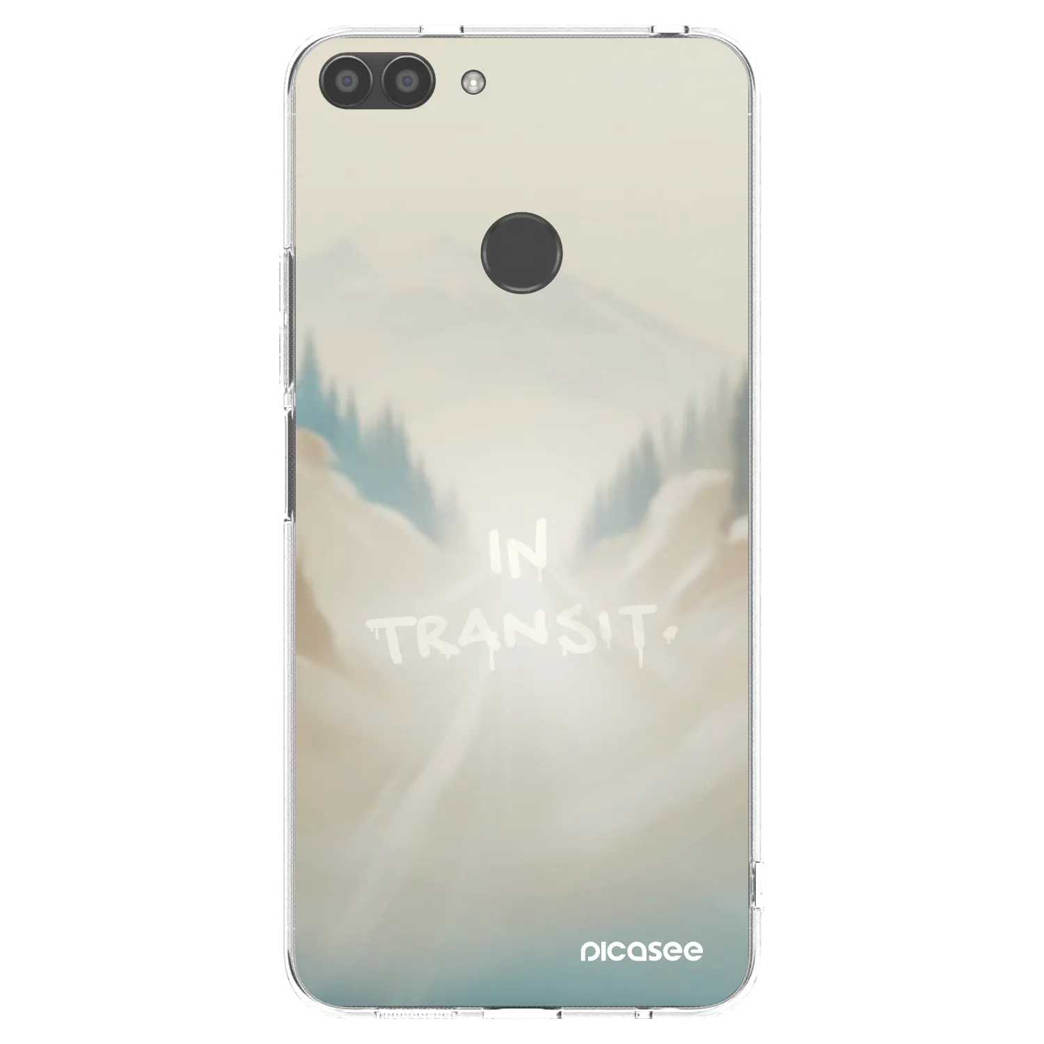 Picasee Huawei P Smart Hülle - Transparentes Silikon - IN TRANSIT