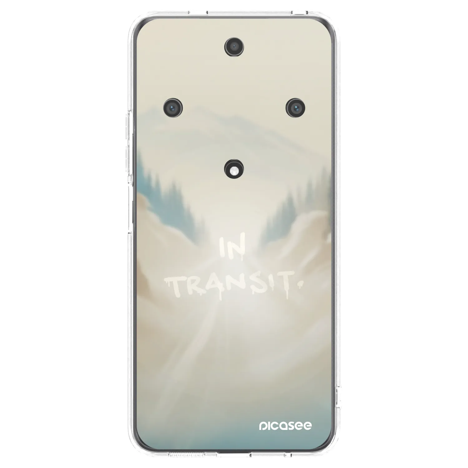 Picasee Honor Magic5 Lite 5G Hülle - Transparentes Silikon - IN TRANSIT